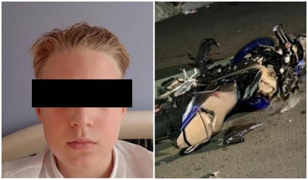 El este tânărul care a murit în accidentul cu autospeciala de poliție din Giurgiu. Eduard avea 17 ani