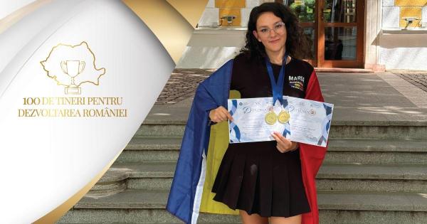 Maria-Lavinia Tudose, eleva care a adus dublu aur României la Olimpiada Internațională de Limba Engleză