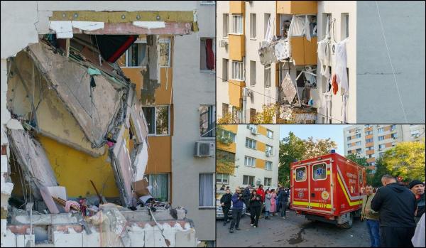 Explozia din Rahova - Imagini de la faţa locului