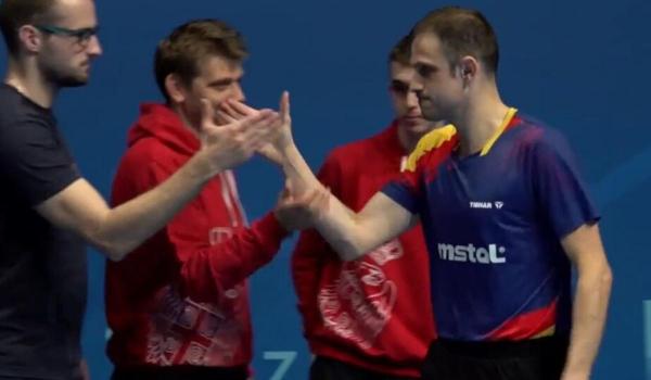 Tenis de masă: România joacă ACUM cu Slovenia, pe AntenaPLAY, pentru un loc în final Campionatului European