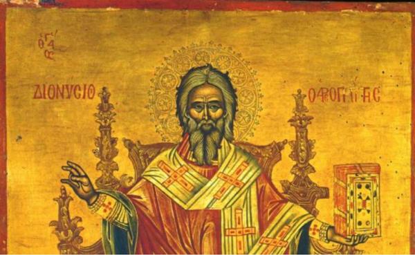 Sfântul Dionisie Areopagitul este prăznuit pe 3 octombrie