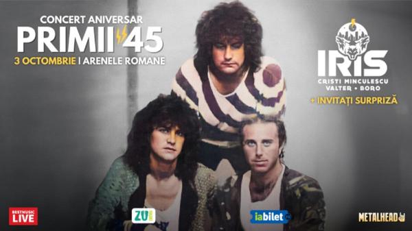 Cristi Minculescu, Valter şi Boro susţin un concert vineri, 3 octombrie, la Arenele Romane din Bucureşti