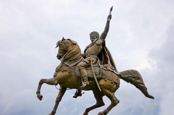 Pe 1 noiembrie 1599 se produce intrarea triumfală a lui Mihai Viteazul în Alba Iulia