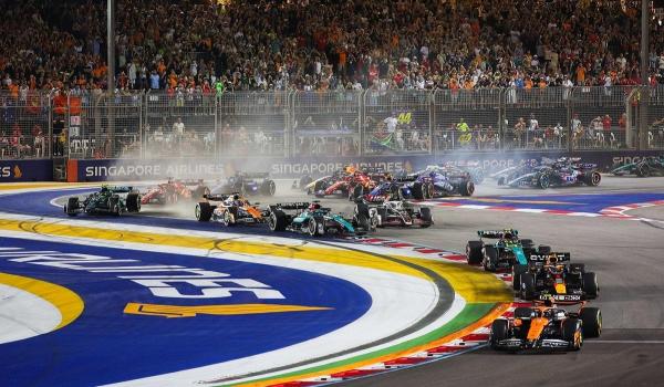 Startul în Marele Premiu din Singapore din 2024