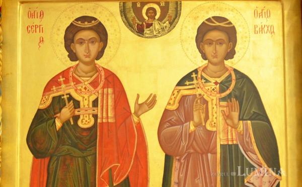 Sfinţii Mucenici Serghie şi Vah sunt prăznuiţi pe 7 octombrie