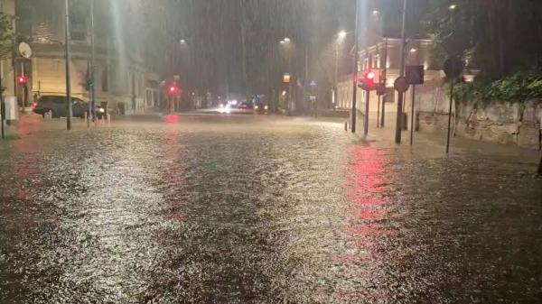 Inundaţii în Constanţa