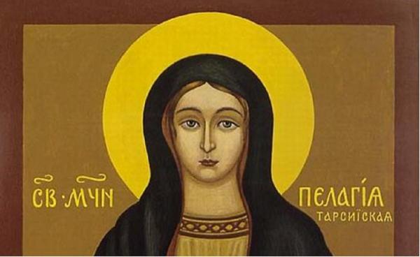 Sfânta Pelaghia este prăznuită pe 8 octombrie