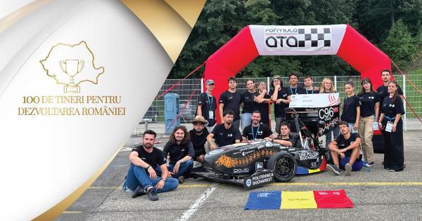 Hibrid made in Romania, construit de studenții ingineri din campania 100 de tineri pentru dezvoltarea României