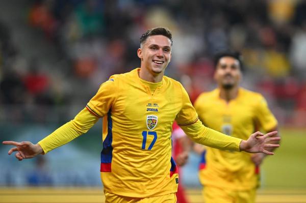 Louis Munteanu a marcat în România - Moldova