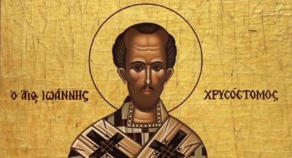 Sfântul Ioan Gură de Aur este prăznuit pe 13 noiembrie