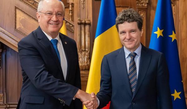 Premierul Republicii Moldova, primit la Cotroceni de Nicușor Dan