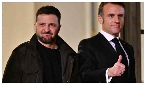 Care este miza întâlnirii dintre Macron şi Zelenski la Paris. De la lupta anti-drone la garanţii de securitate