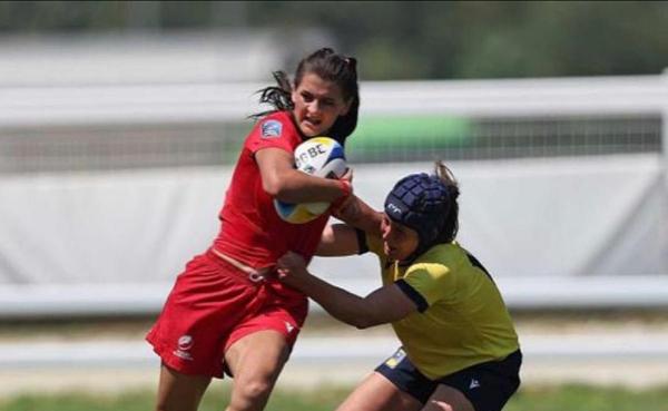 Carina Dascălu este una dintre cele mai bune jucătoare de rugby din România