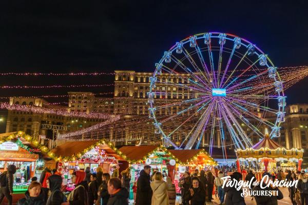 Când se deschid târgurile de Crăciun din Bucureşti în 2025 şi când se aprind luminiţele