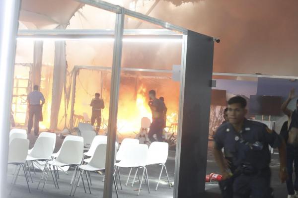 O reuniune ONU pe teme climatice a fost întreruptă după izbucnirea unui incendiu în locaţie