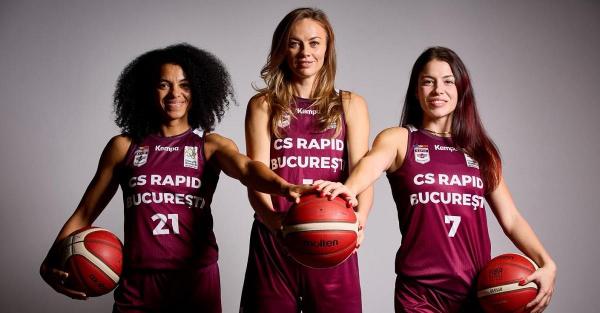 Meciul de baschet feminin Rapid - Estudiantes Madrid se joacă joi, 27 noiembrie, în Sala Rapid din Bucureşti