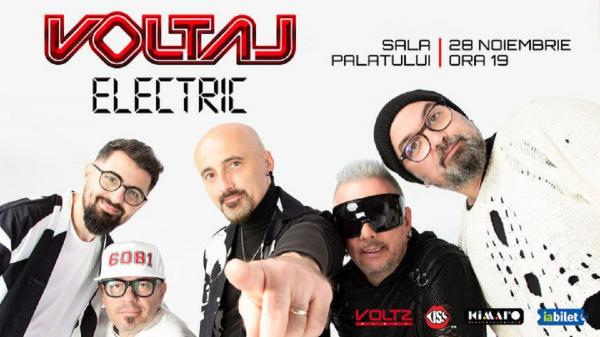 Trupa Voltaj susţine un concert vineri, 28 noiembrie, la Sala Palatului din Bucureşti