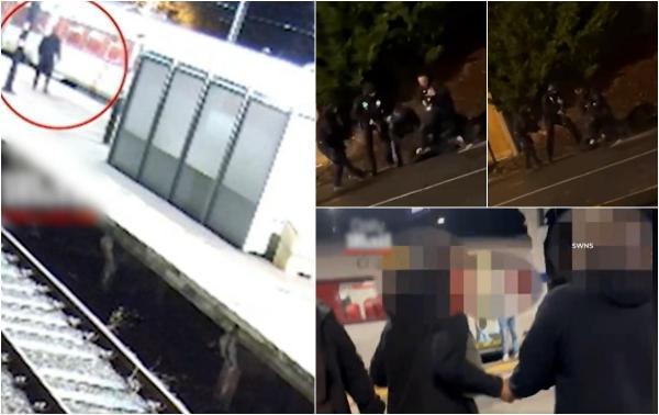 Un român, martor la prinderea bărbatului care a înjunghiat 10 pasageri într-un tren din Marea Britanie