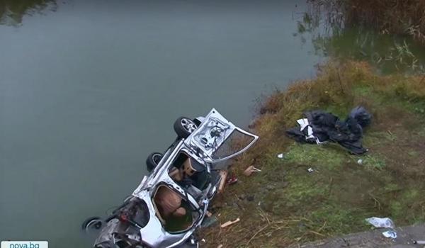 Accident cu 6 morţi în Bulgaria. Şoferul român gonea cu poliţia pe urme şi a căzut cu maşina în lac