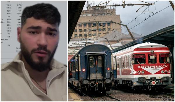 Un tânăr dezvăluie cât câștigă ca mecanic de locomotivă la CFR Călători: Ați luat peste picior această meserie