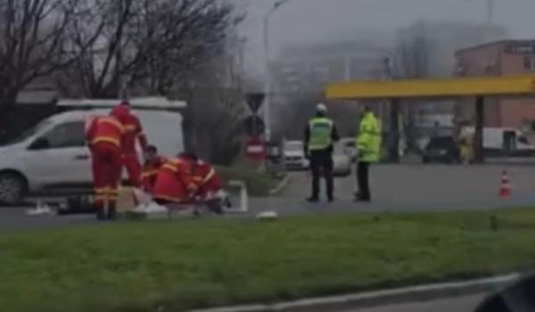 Bărbat de 71 de ani, spulberat de o mașină pe o stradă din Capitală. La volan se afla un tânăr de 19 ani