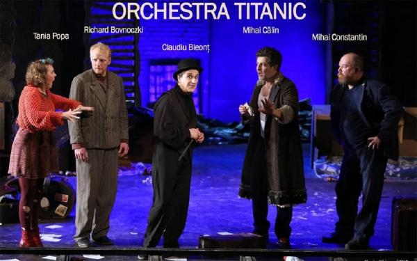 Piesa de teatru "Orchestra Titanic" se joacă marţi, 23 decembrie, la Teatrul Naţional Bucureşti