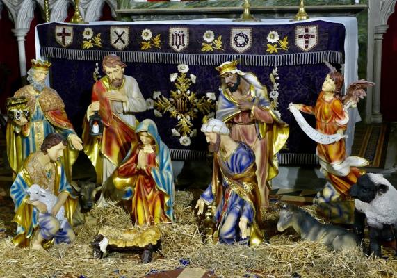 Naşterea Domnului este prăznuită pe 25 decembrie