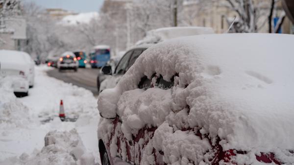 iarnă cu zăpadă în România
