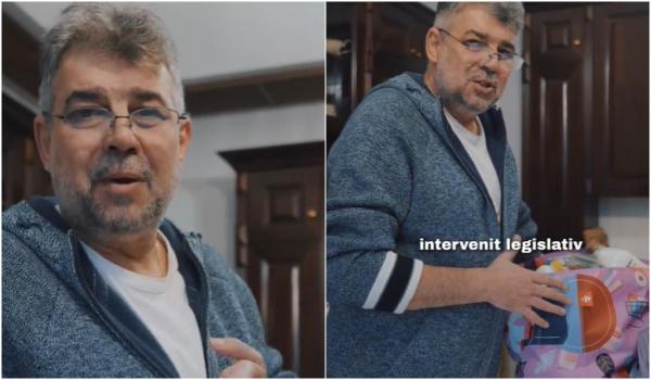 Premierul Marcel Ciolacu a prezentat pe TikTok ce produse româneşti a cumpărat din supermarket, cu o zi înainte de boicotul anunţat de candidatul Călin Georgescu.