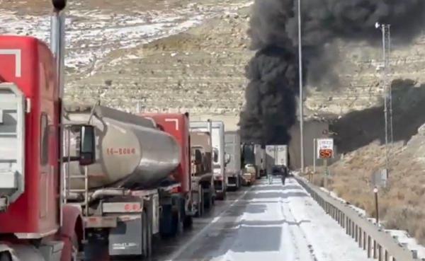 Accident devastator în tunelul Green River din Wyoming