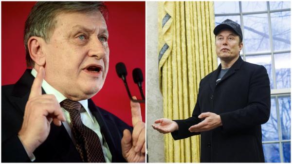 Elon Musk Crin Antonescu