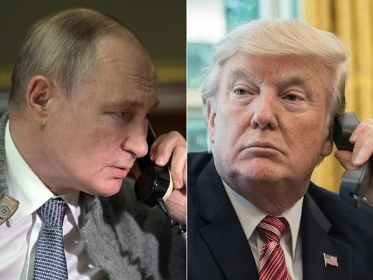 Donald Trump şi Vladimir Putin