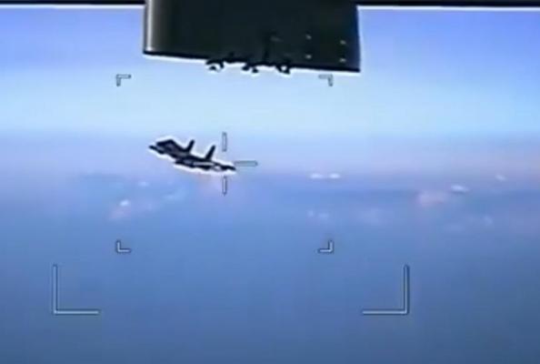 "Comportament periculos" al unui SU-35 faţă de o dronă franceză, deasupra Mediteranei: "Neprofesionist şi agresiv"