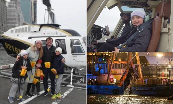 Ultimele imagini cu cei doi soți și copiii de 4, 5 și 11 ani, înainte de tragedie