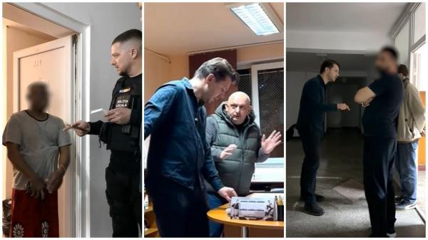 Un întreg etaj al internatului Liceului Tehnologic de Vest din Timişoara este închiriat pentru muncitori sau saloane de masaj