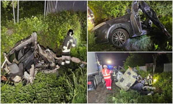 Accidentul a avut loc în jurul orei 1:00, în noaptea de sâmbătă spre duminică, pe drumul spre Mornico