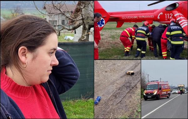 Imagini de la accidentul din Vaslui