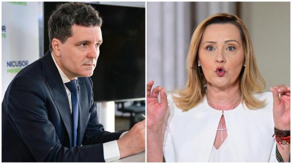 Nicuşor Dan şi Elena Lasconi