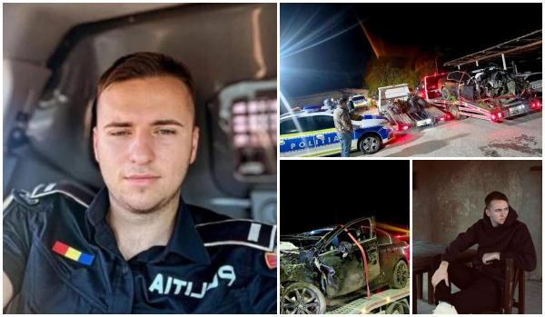Un poliţist din Ialomiţa a murit la 21 de ani, după ce s-a răsturnat cu maşina pe un drum comunal. Valentin a fost aruncat din autoturism