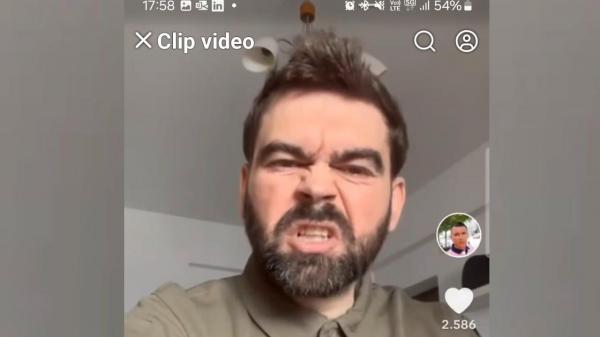 Luchian Florin Cochină, pe TikTok