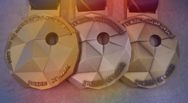 Medaliile de la Campionatul Mondial de hochei