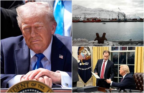 Donald Trump nu exclude ideea de a folosi forța militară pentru a obține controlul Groenlandei