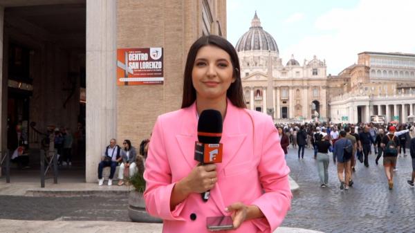 Observator Antena 1, transmisiuni în direct de la Vatican. Mădălina Iacob, trimis special