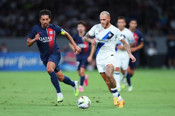 Internazionale Milano şi Paris Saint Germain s-au înfruntat ultima dată într-un meci amical în 2023
