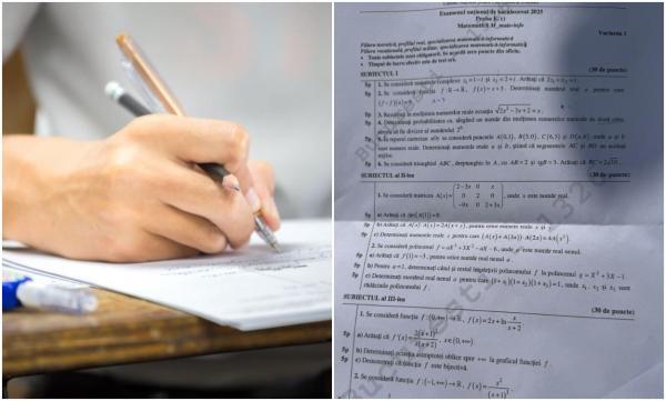 Subiectele la Matematică de la BAC 2025 vor fi publicate astăzi