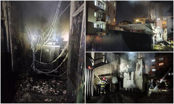 Explozie într-un campus universitar din Iaşi. O echipă de electricieni făcea lucrări în momentul deflagraţiei