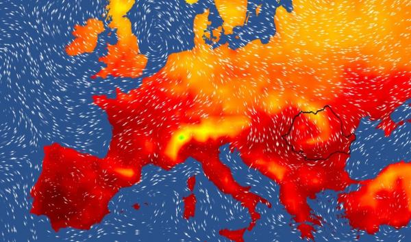 Vremea 16 - 29 iunie 2025. Aer tropical peste România, valorile resimțite se vor apropia de 40 grade Celsius