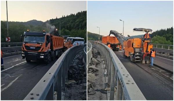 Restricţii de circulaţie pe DN1, la Predeal, pentru 2 săptămâni. Şoferii pot ocoli pe ruta DN1A Ploieşti-Săcel