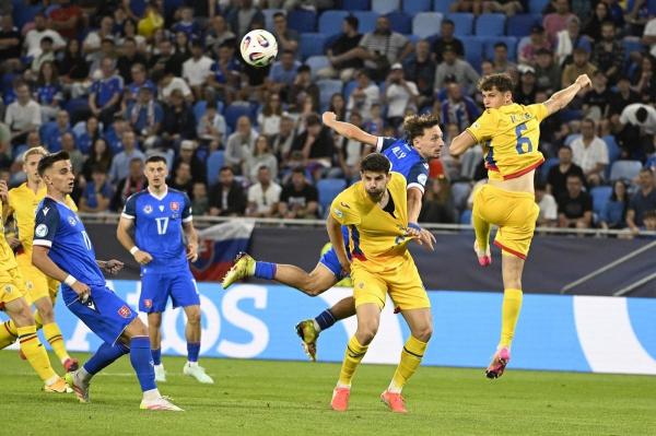 România a dezamăgit în meciul cu Slovacia de la Campionatul European de tineret