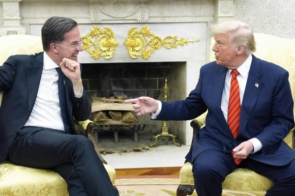 Donald Trump şi Mark Rutte